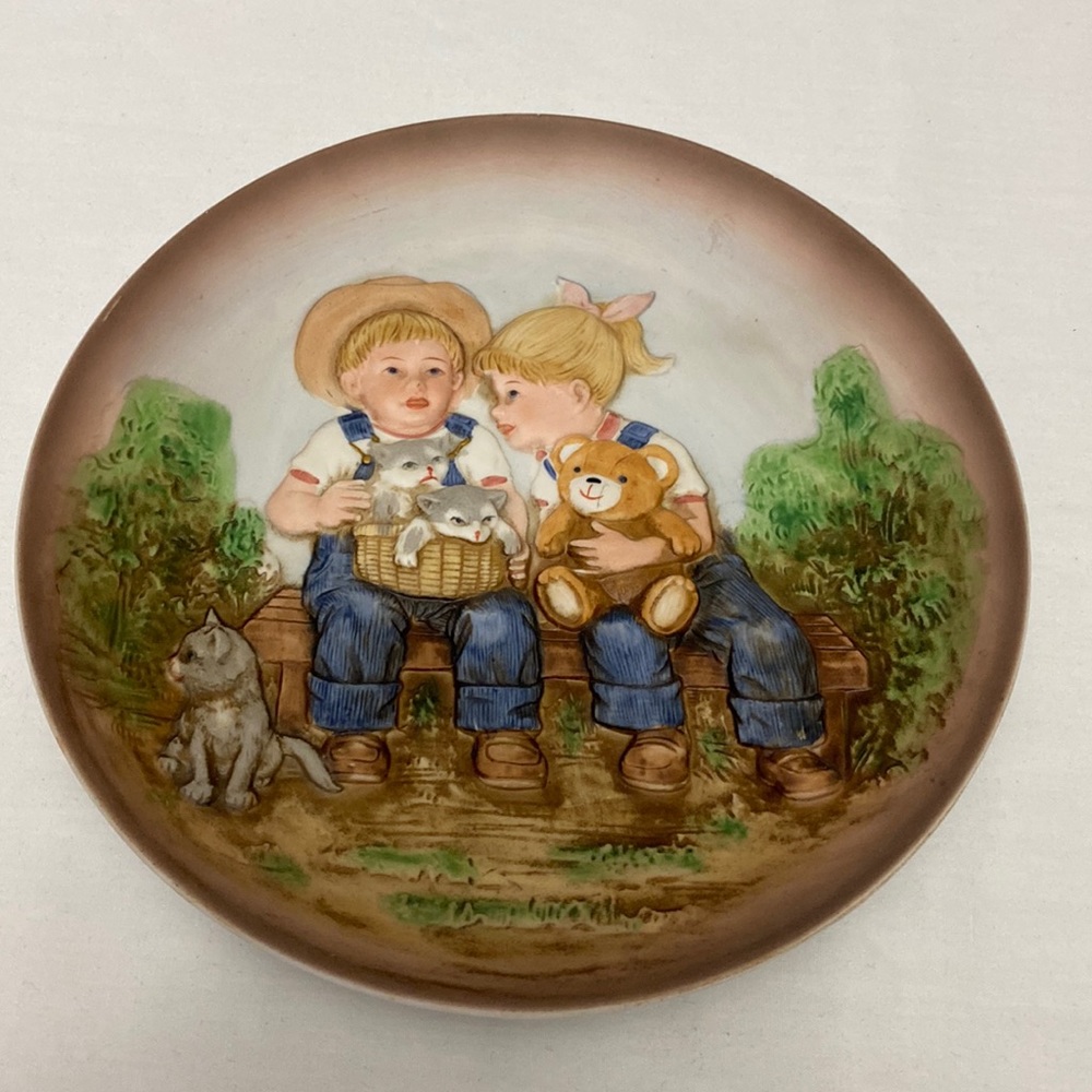 Homco-Plate Denim Days #1505